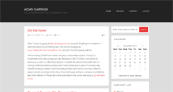 Desktop Screenshot of aidangarnish.net